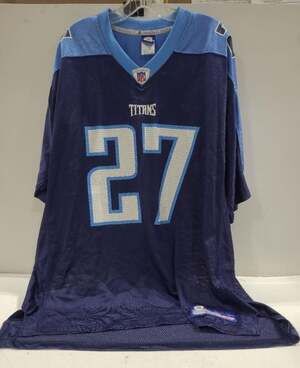 Reebok NFL Tennessee Titans Eddie George #27 Jersey Size XL